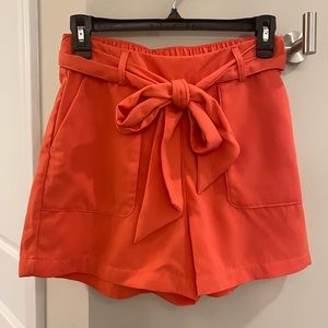 shorts, new with tags, coral color, brand: a new day
